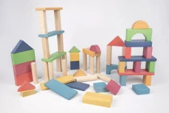 TickiT Bloques Gigantes De Madera Con Forma De Arco Iris - ^ Bloques De Construcción