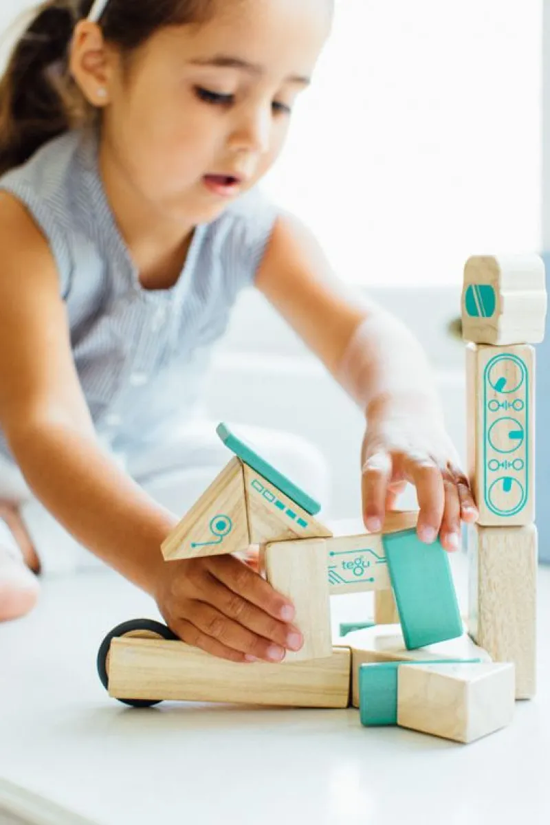 Tegu Bloques Magnéticos Robo - ^ Imanes, Libros Magnéticos Y Juegos Magnéticos
