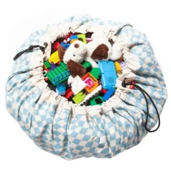 Play and Go Bolsa De Almacenamiento - Losange Bleu - ^ Alfombras De Juego
