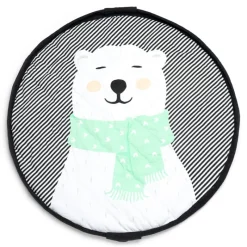 Play and Go Bolsa De Almacenamiento 3 En 1 - Oso Polar - ^ Alfombras De Juego