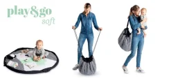 Play and Go Bolsa De Almacenamiento 3 En 1 - Oso Polar - ^ Alfombras De Juego
