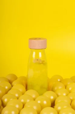 Petit Boum Botella Sensorial Sound Poisson Globe - ^ Juguetes Para El Aprendizaje Temprano Y La Motricidad