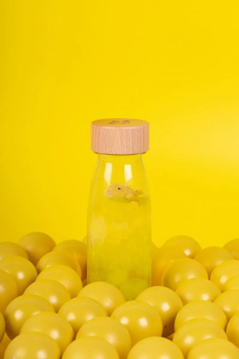 Petit Boum Botella Sensorial Sound Poisson Globe - ^ Juguetes Para El Aprendizaje Temprano Y La Motricidad