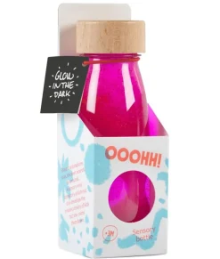 Petit Boum Bouteille Sensorielle Float Fluo Rose - ^ Juguetes Para El Aprendizaje Temprano Y La Motricidad