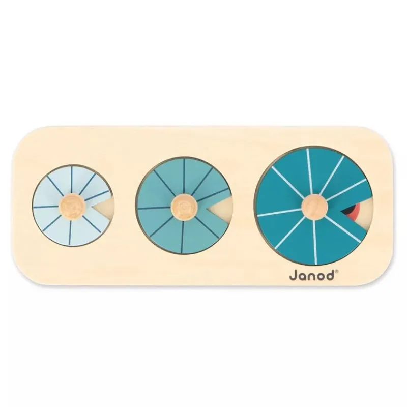 Janod Box Juguetes Sensoriales 12 Meses - ^ Puzzles Para Niños