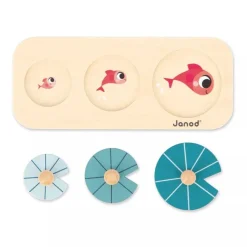 Janod Box Juguetes Sensoriales 12 Meses - ^ Puzzles Para Niños