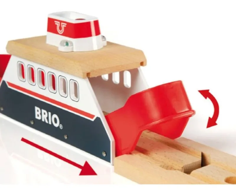 Brio Buque De Transferencia De Sonido Y Luz - ^ Locomotoras, Vagones Y Trenes Brio