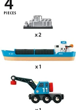 Brio Buque Portacontenedores - ^ Locomotoras, Vagones Y Trenes Brio