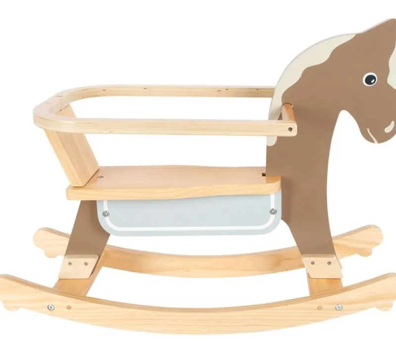 Small foot company Caballo Balancin Con Anillo De Asiento - ^ Escalas