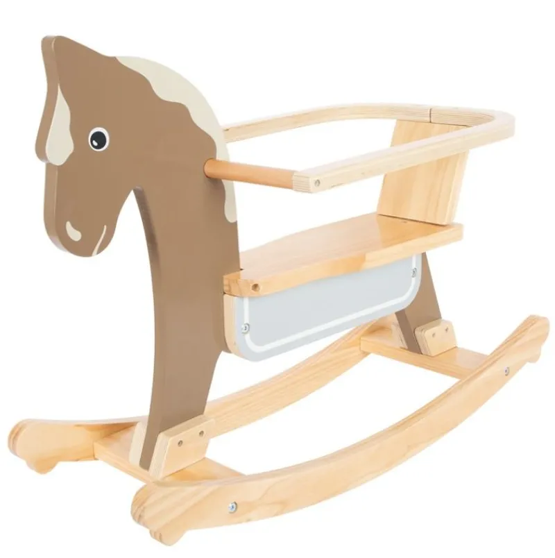 Small foot company Caballo Balancin Con Anillo De Asiento - ^ Escalas