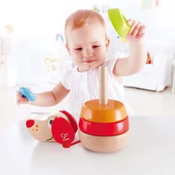 Hape Toys Cachorro Arco Iris - ^ Bloques Y Juguetes Apilables