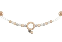 Goki Cadenita De Cochecito Estrella Gris Blanco - ^ Accesorios Para Cochecitos