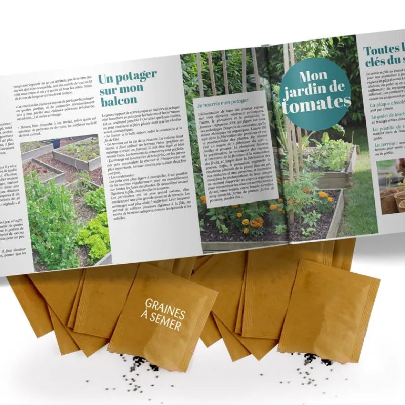 Radis et Capucine Caja 52 Paquetes De Semillas - ^ Juegos De Exterior Y Herramientas De Jardín