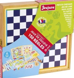 Jeujura Caja Con 150 Reglas Para Juegos De Mesa - ^ Ajedrez, Damas, Caballitos...