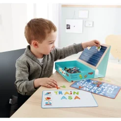 Haba Caja De Juegos Magnéticos - Alfabeto - ^ Aprender Divirtiéndose