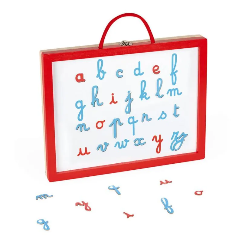 Janod Caja De Letras Cursivas 4 En 1 - ^ Aprender Divirtiéndose