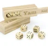 Jeujura Caja De Madera Nam - ^ Juegos De Cartas Y Dados