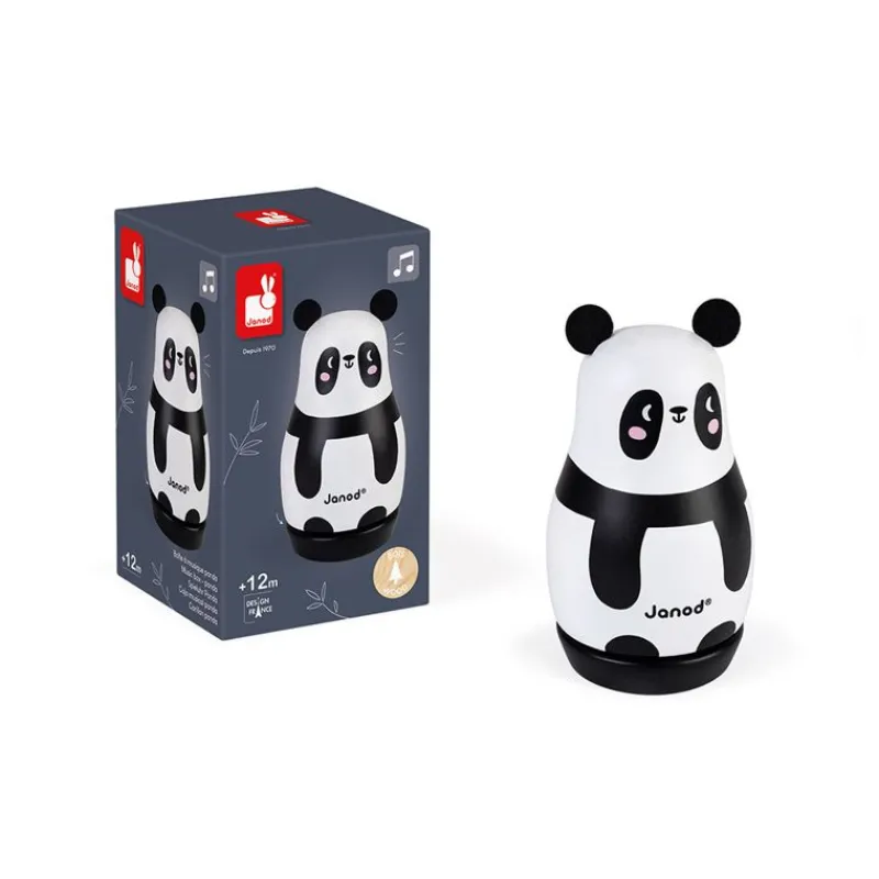 Janod Caja De Música Panda - ^ Cajas De Música