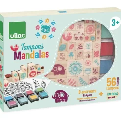 Vilac Caja De Tampones Mandalas - ^ Actividades Creativas De Ocio