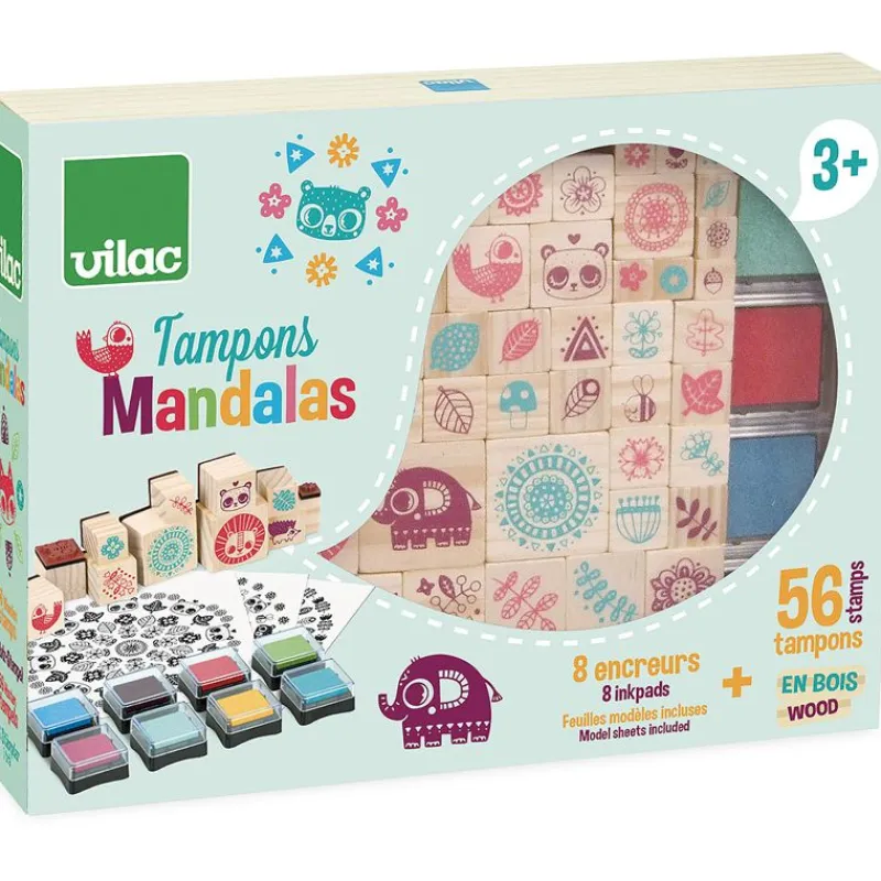 Vilac Caja De Tampones Mandalas - ^ Actividades Creativas De Ocio