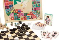 Vilac Caja Multijuegos Ingela P. Arrhenius - ^ Ajedrez, Damas, Caballitos...