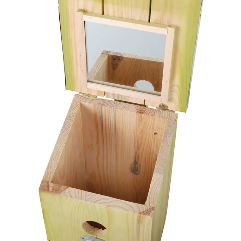 Esschert Design Caja Nido Con Espejo - ^ Cajas Nido Y Comederos Para Animales