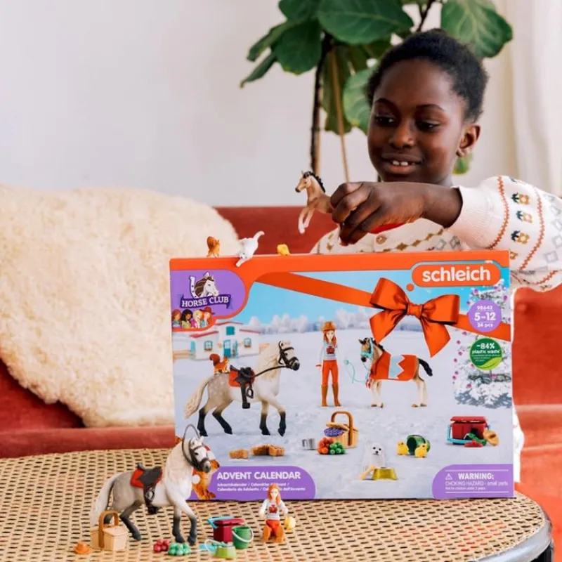 Schleich Calendario De Adviento Horse Club - Multicolor - ^ Granja, Safari Y Caballos