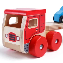 Bigjigs Toys Camion Transportador - ^ Coches, Camiones...