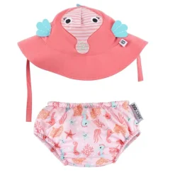 Zoocchini Camisa Y Gorro De Caballito De Mar (6-12M) - ^ Barcos, Juguetes Para El Agua Y La Playa
