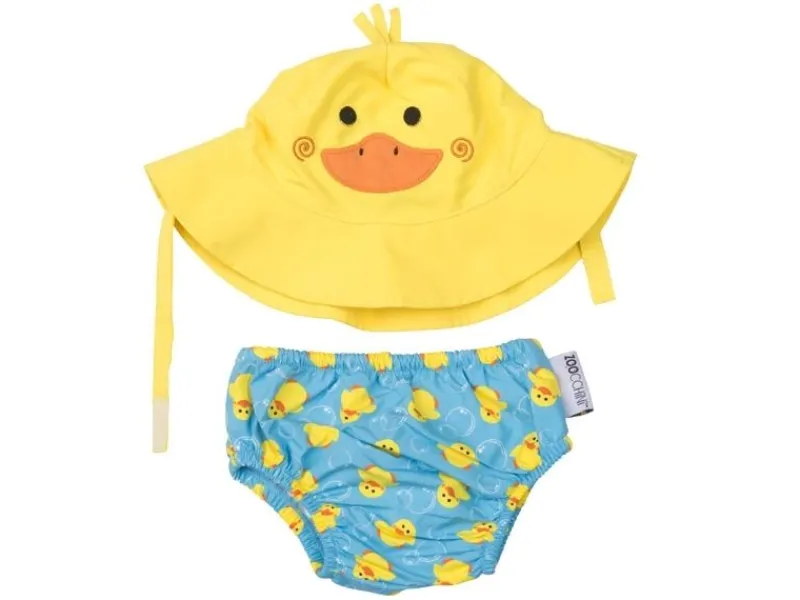 Zoocchini Camisa Y Sombrero De Pato (6-12M) - ^ Barcos, Juguetes Para El Agua Y La Playa