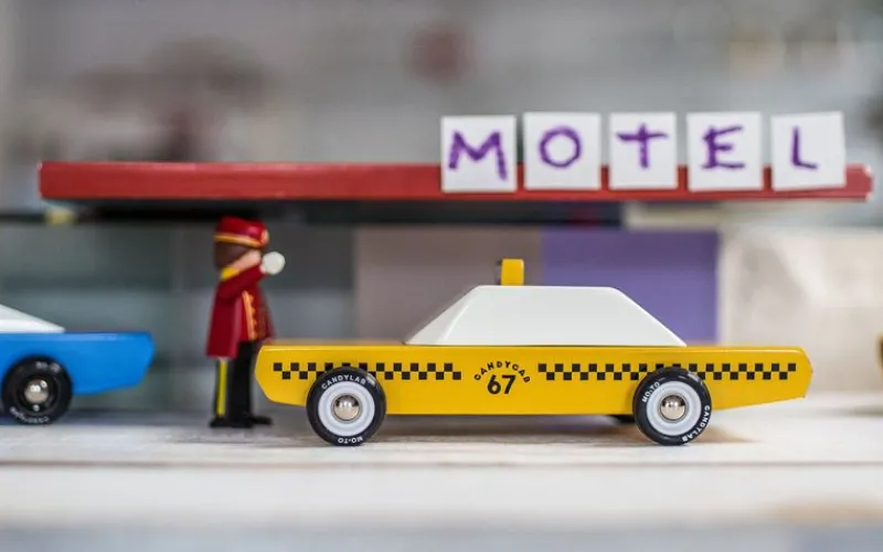 Candylab Toys Candycab - Taxi Jaune - ^ Coches, Camiones...