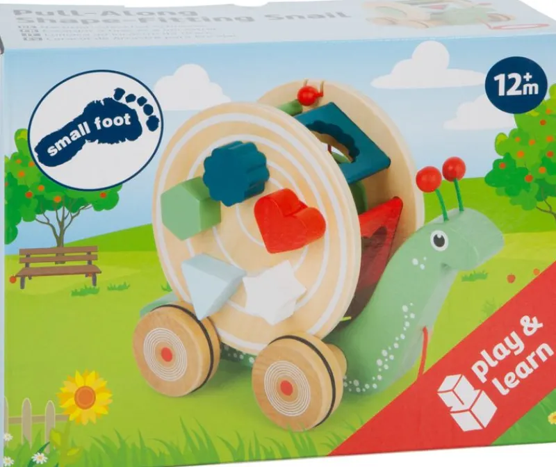 Small foot company Caracol De Arrastre Para Encajar - ^ Juguetes Que Tiran Y Empujan