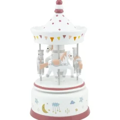Ulysse Carillon Giostra Dei Cavalli Rojo Ladrillo - ^ Cajas De Música