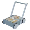 Little Dutch Carrito Andador De Madera Con Bloques Oceano - ^ Carros De Paseo