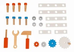 Janod Carro Magnetico Brico'Kids - ^ Bancos De Trabajo, Cajas De Herramientas, Bricolaje...