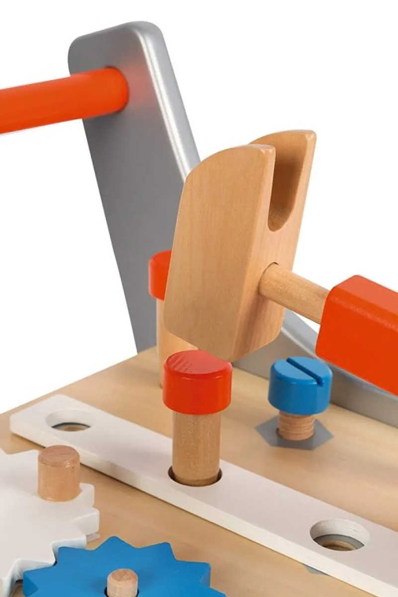 Janod Carro Magnetico Brico'Kids - ^ Bancos De Trabajo, Cajas De Herramientas, Bricolaje...