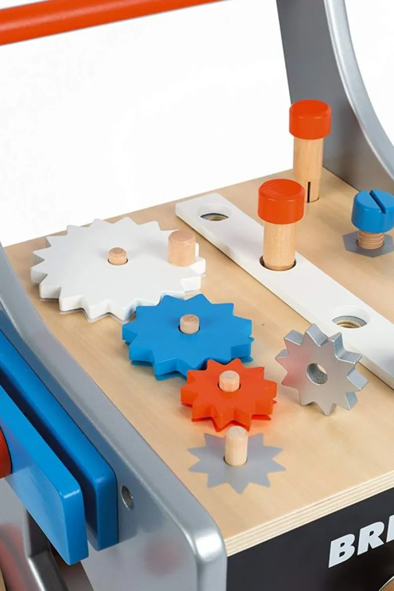 Janod Carro Magnetico Brico'Kids - ^ Bancos De Trabajo, Cajas De Herramientas, Bricolaje...