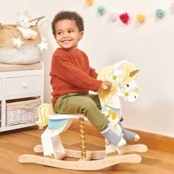 Le Toy Van Carrusel De Unicornios Mecedores - ^ Escalas