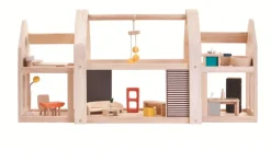 Plan Toys Casa Amueblada 3 En 1 - ^ Casas De Muñecas