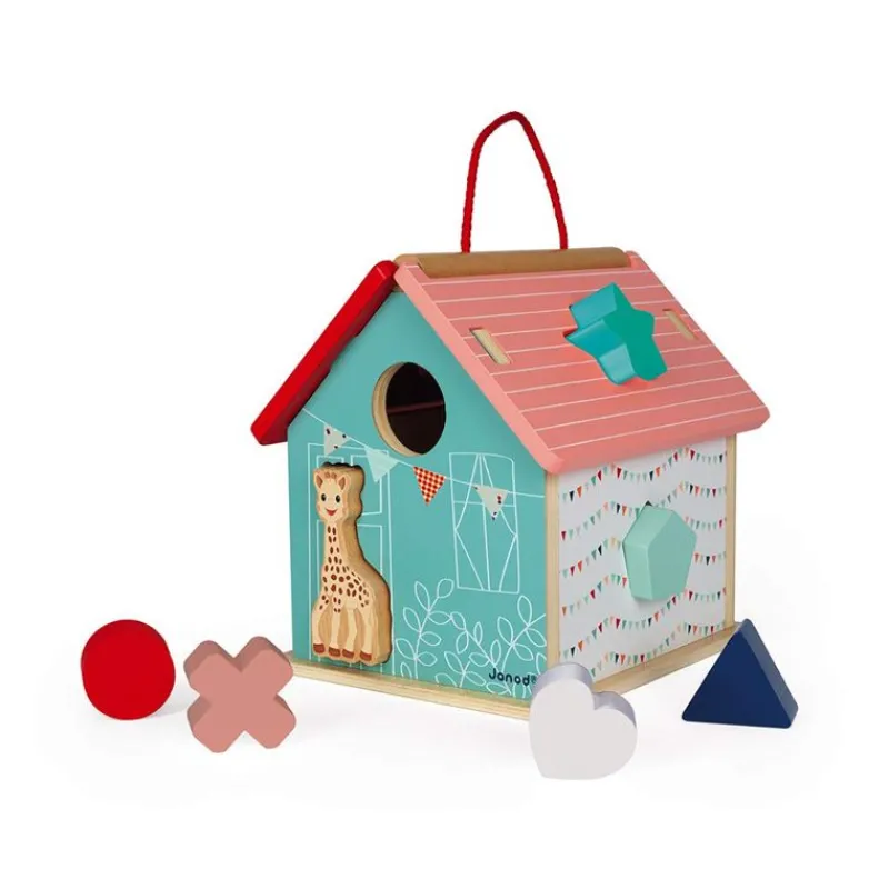 Janod Casa De Formas De Madera Sophie La Jirafa - ^ Cajas De Forma