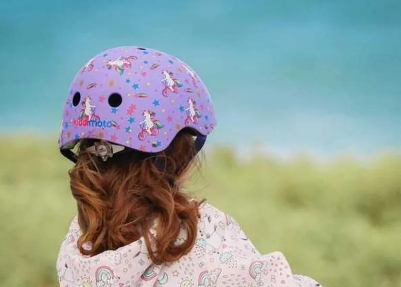 Kiddimoto Casco Unicornio Mediano - ^ Cascos Y Guantes
