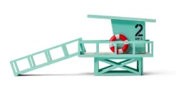 Candylab Toys Caseta Del Socorrista De Malibu - ^ Circuitos Routiers, Garajes, Estaciones-Servicios...