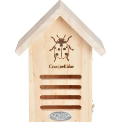 Esschert Design Caseta Refugio De Madera Para Mariquitas - ^ Cajas Nido Y Comederos Para Animales