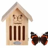 Esschert Design Caseta Refugio De Madera Para Mariposas - ^ Cajas Nido Y Comederos Para Animales