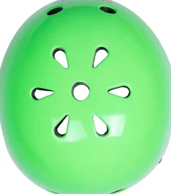 Kiddimoto Casque Neon Green Medium - ^ Cascos Y Guantes