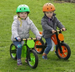 Kiddimoto Casque Neon Green Medium - ^ Cascos Y Guantes