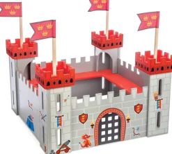 Le Toy Van Castillo Rojo - ^ El Mundo De Los Caballeros Y Los Piratas