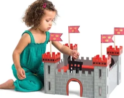Le Toy Van Castillo Rojo - ^ El Mundo De Los Caballeros Y Los Piratas