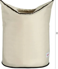 3 Sprouts Cesto Para Ropa Cisne De Poliester Rosa - ^ Cajas De Juguetes Y Muebles De Almacenamiento