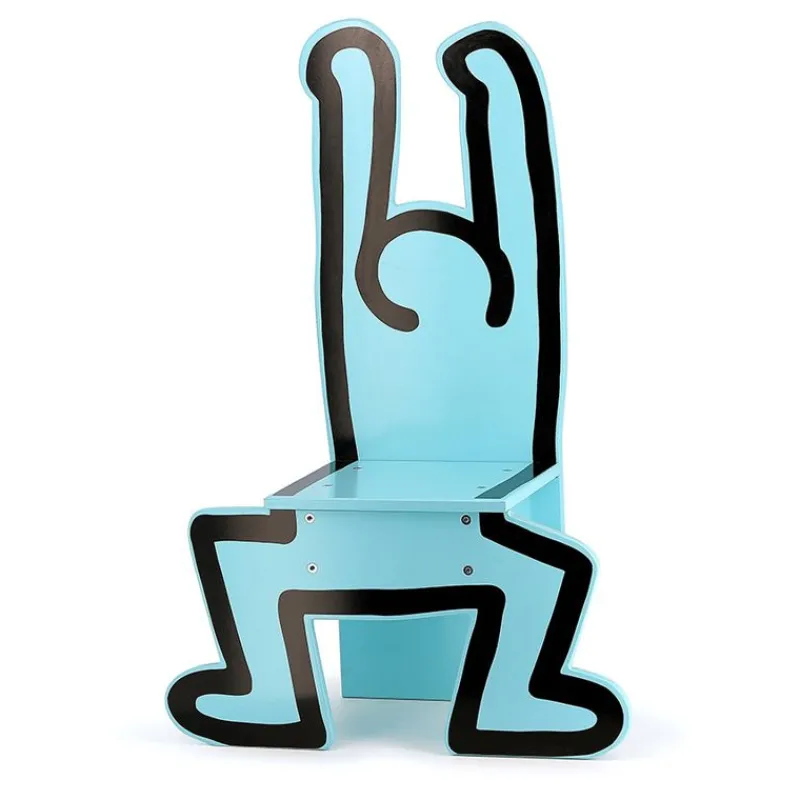 Vilac Chaise Keith Haring Bleue - ^ Escritorios, Mesas Y Sillas